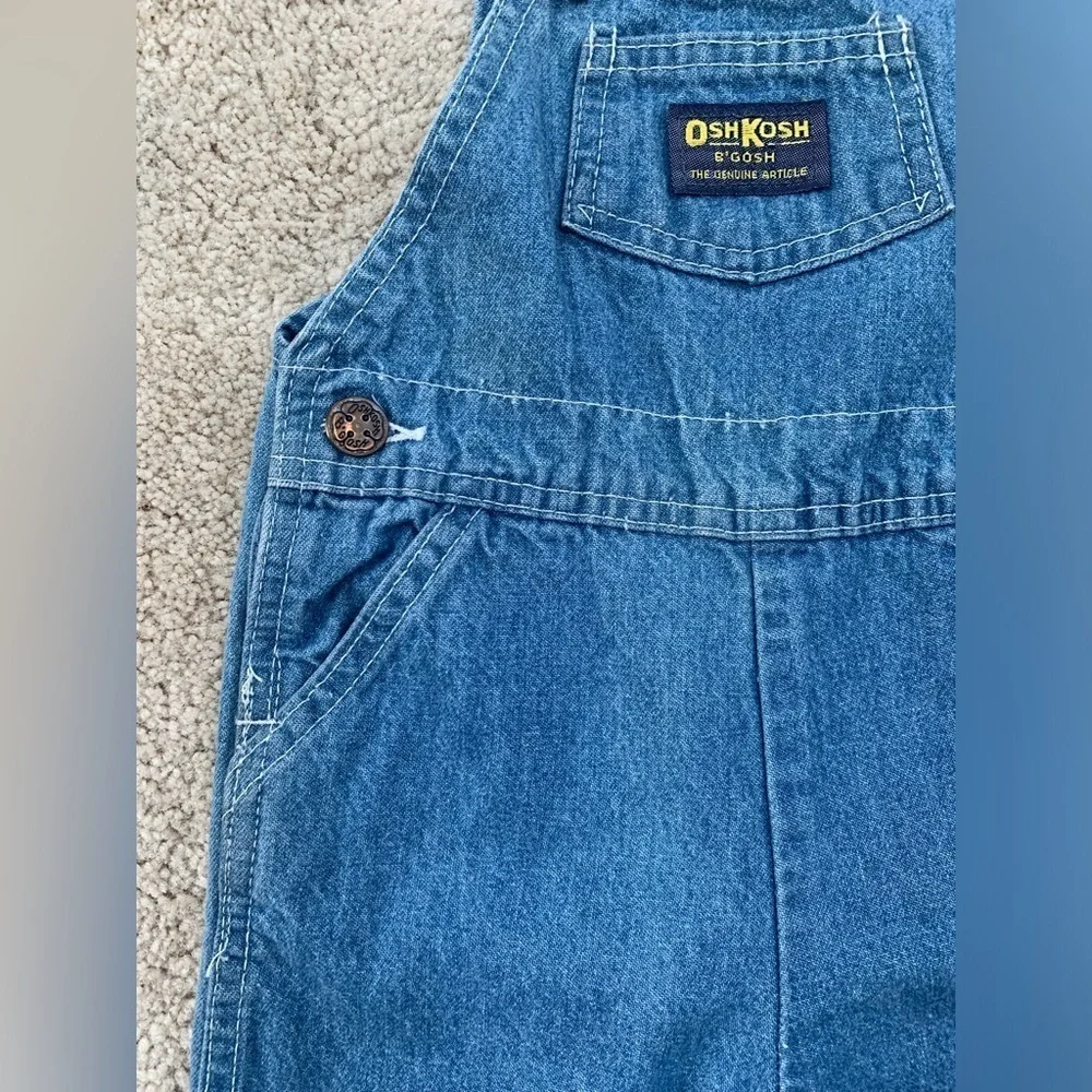 Vintage Oshkosh Size 18 Months Bib Overalls